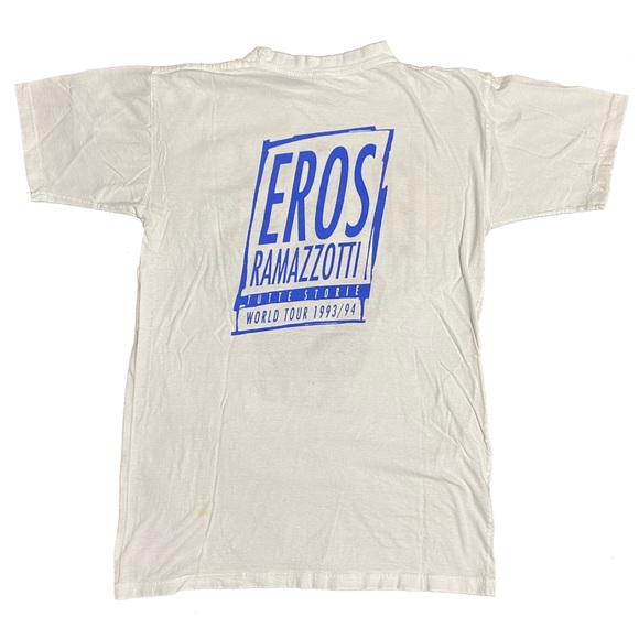 Vintage Eros Ramazzotti T-Shirt - Picture 2 of 4